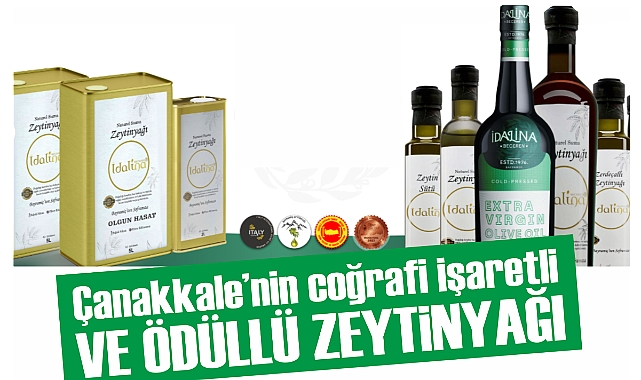 Bayramiç'in coğrafi tescilli zeytinyağı