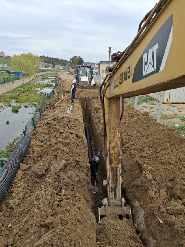 Çokalca Deresi Sokak'taki altyapı çalışmaları tamamlandı