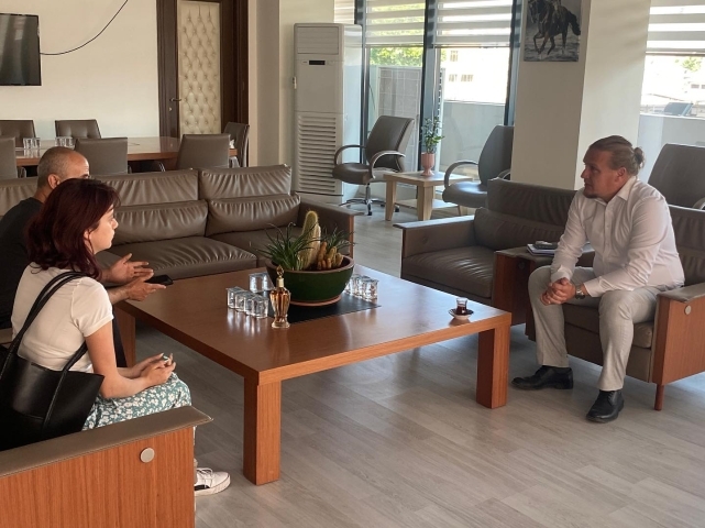 Vatandaşlardan Başkan Öztürk’e ziyaret