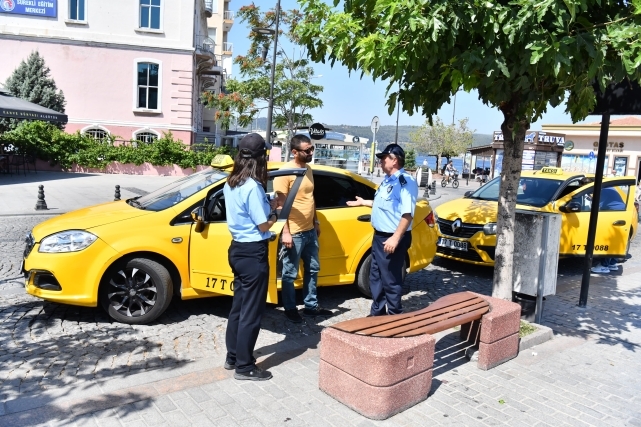 Çanakkale Belediyesi’nden toplu taşıma ve taksi denetimi