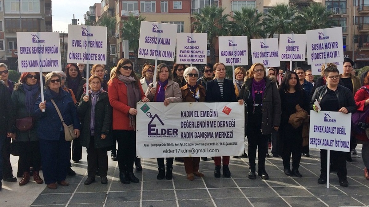 Kadınlar şiddete karşı seslerini yükseltti