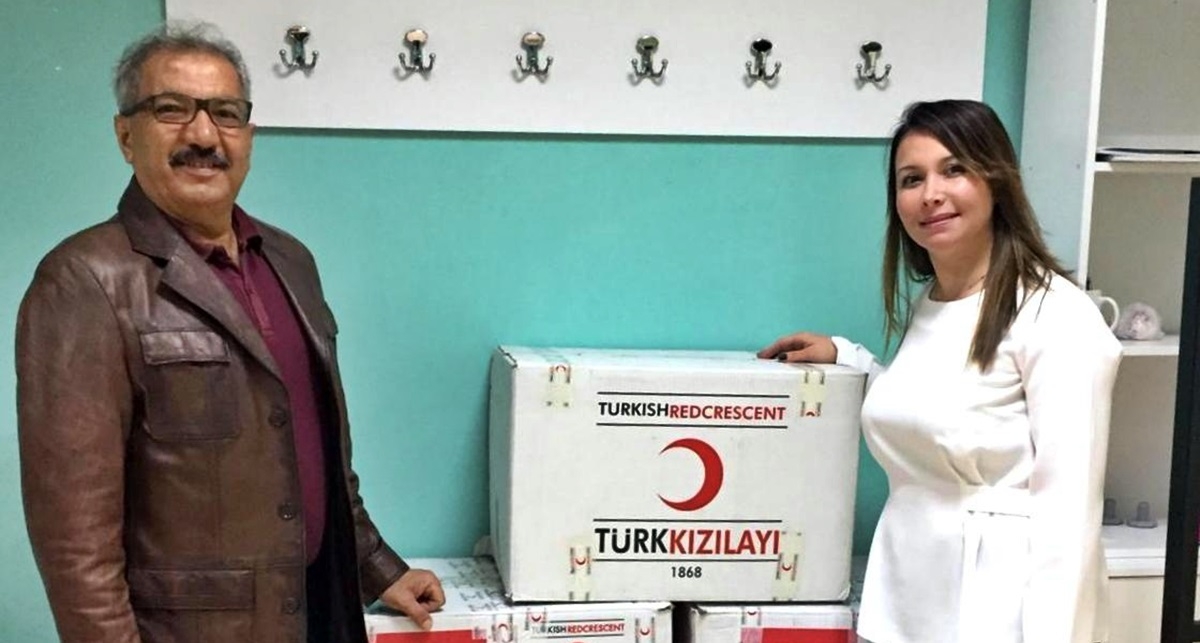Kızılay’dan anlamlı bağış