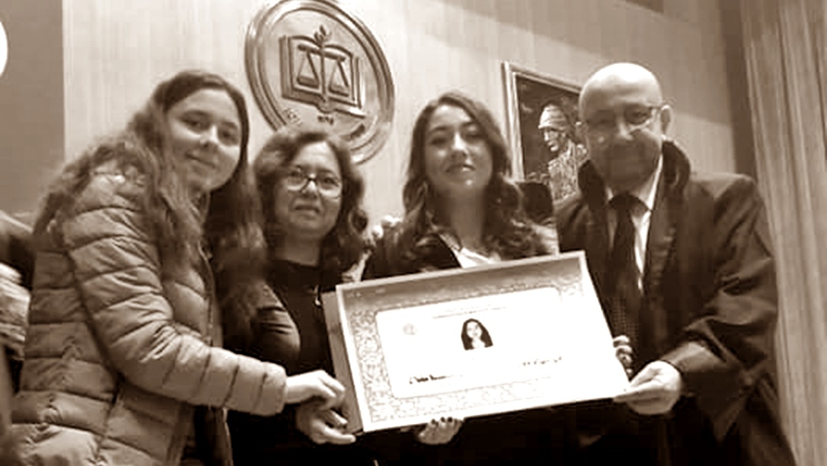 Kızı meslektaşı oldu