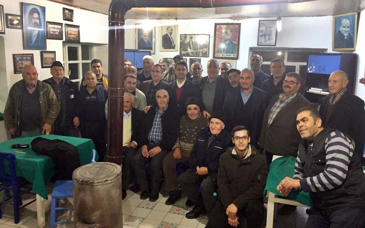 Gökhan Bayram, Akçeşme köylüleriyle buluştu