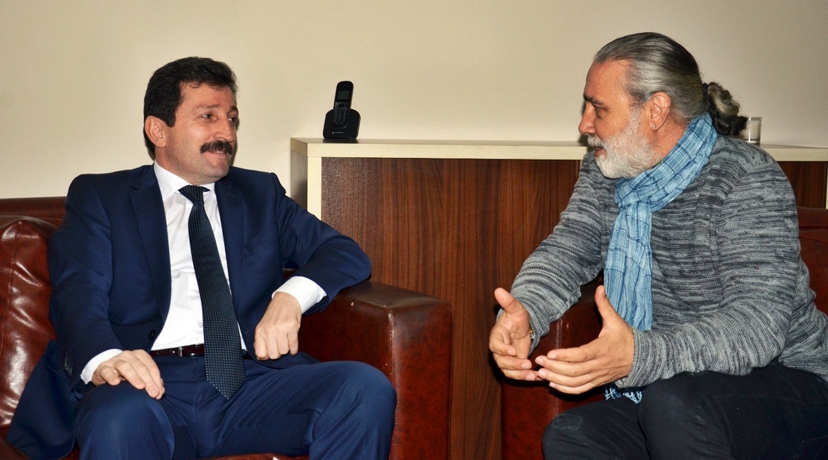 Vali Tavlı’dan gazetemize ziyaret