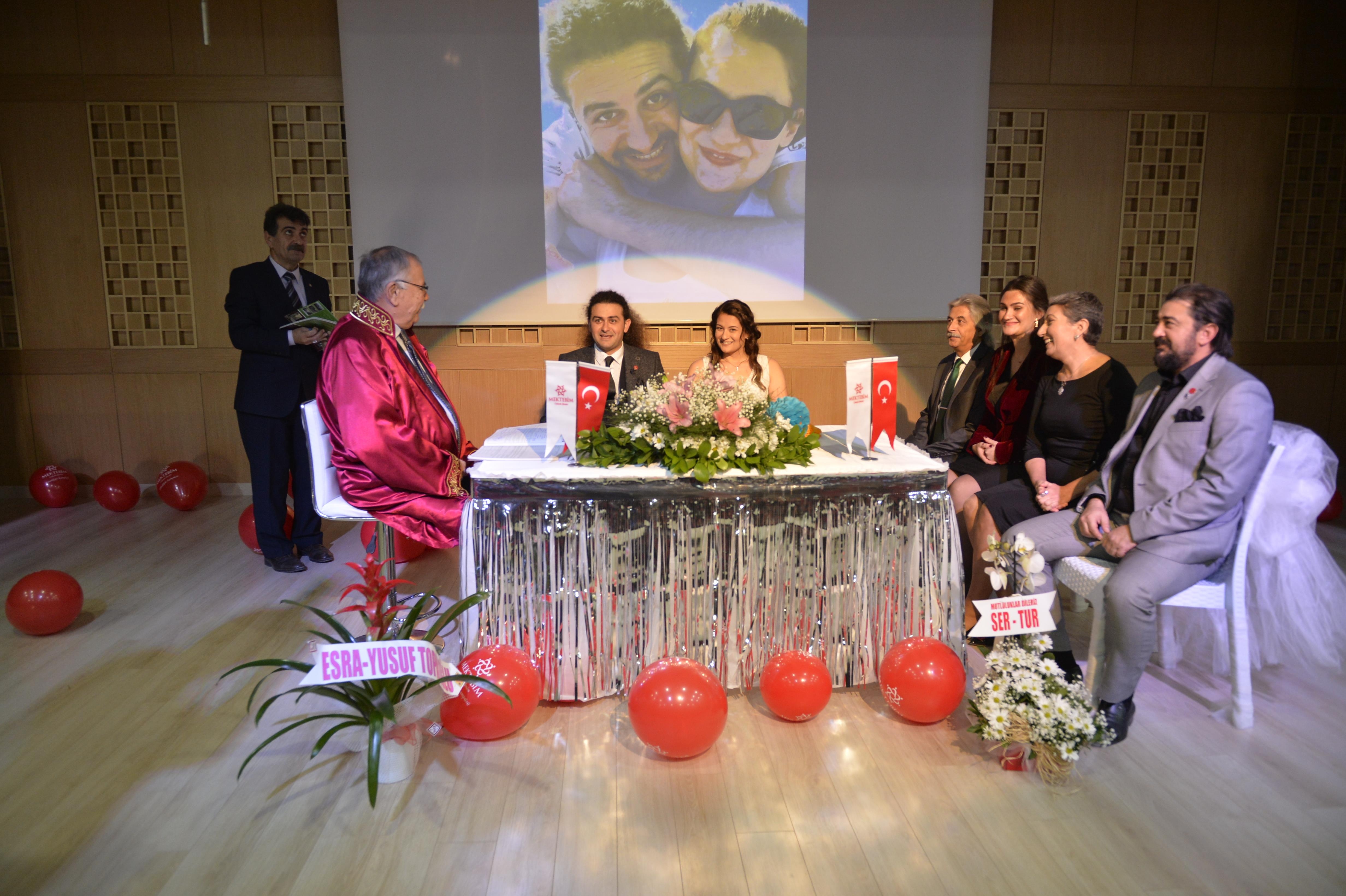 Mektebim Okulu’nda nikah heyecanı