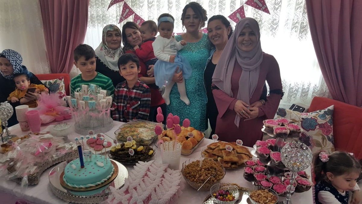 Fatmanur 1 yaşında!