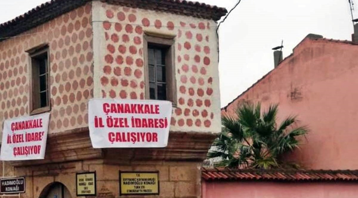 Hadimoğlu Konağı yenileniyor…
