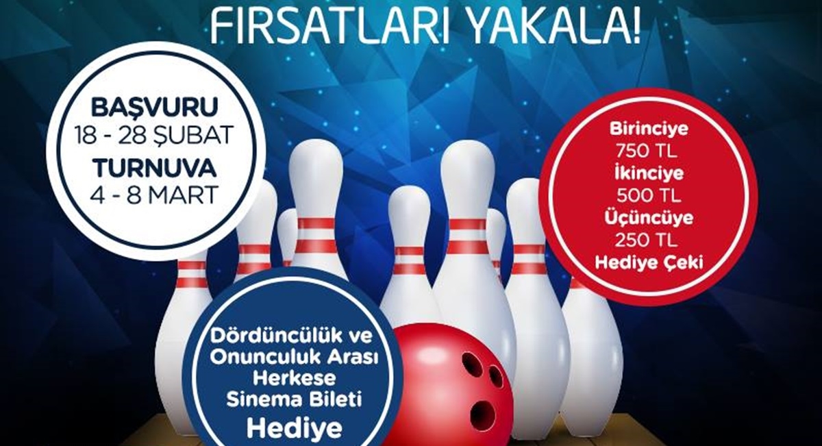 Bowling Turnuvası başlıyor!