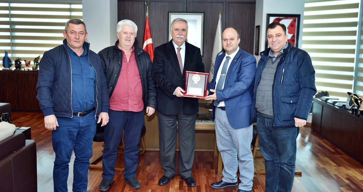 Başkan Gökhan'a anlamlı ziyaret