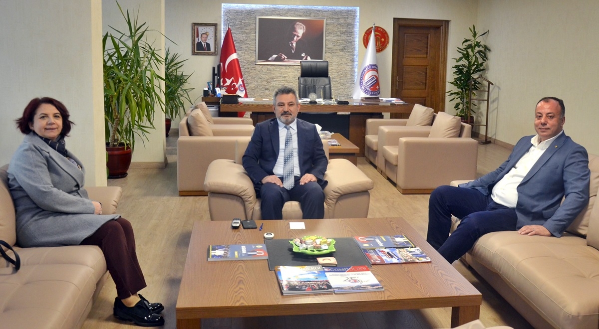 ÇTSO’dan Rektör Acer’e ziyaret