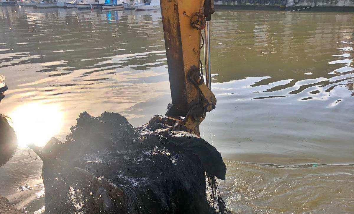 Sarıçay'da temizlik çalışmaları