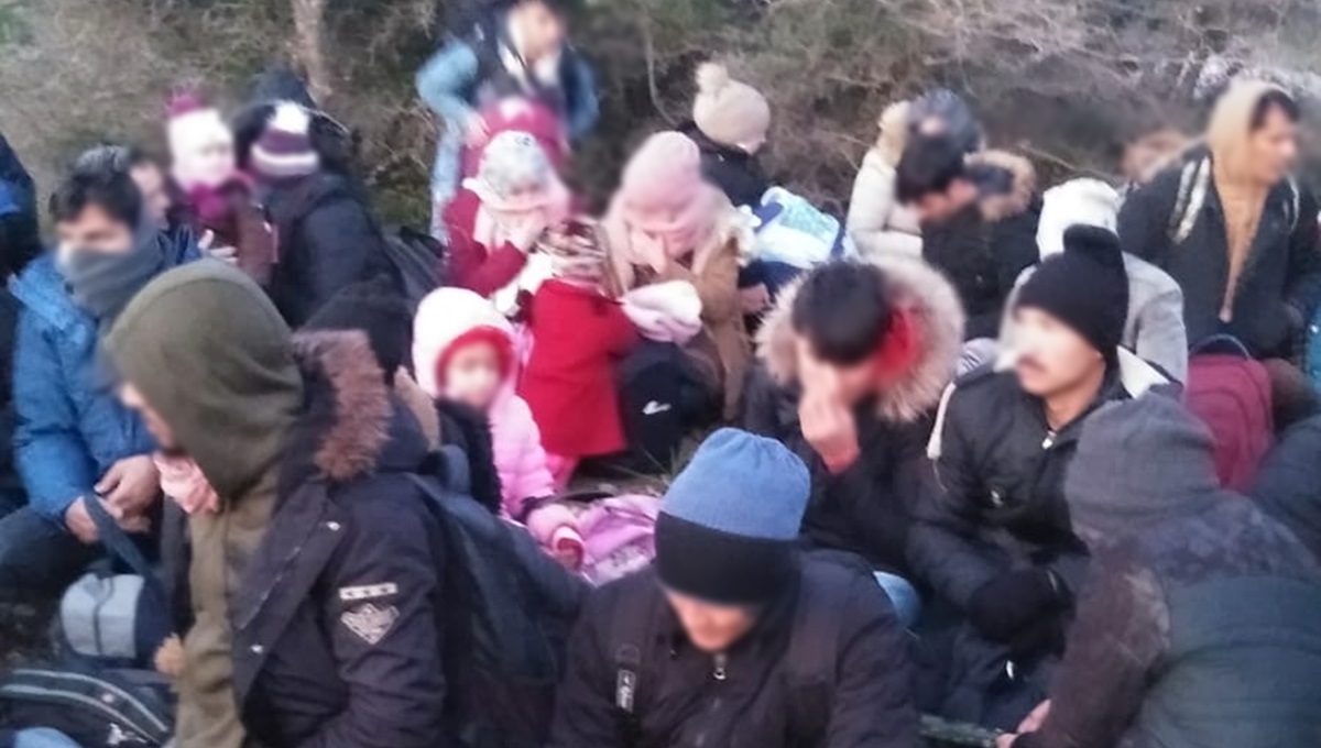 521 kaçak göçmen yakaladılar