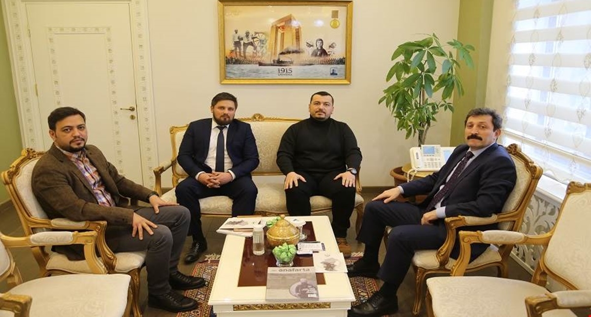 Çanakkale Savaşları Enstitüsü’nden Valiliğe Ziyaret