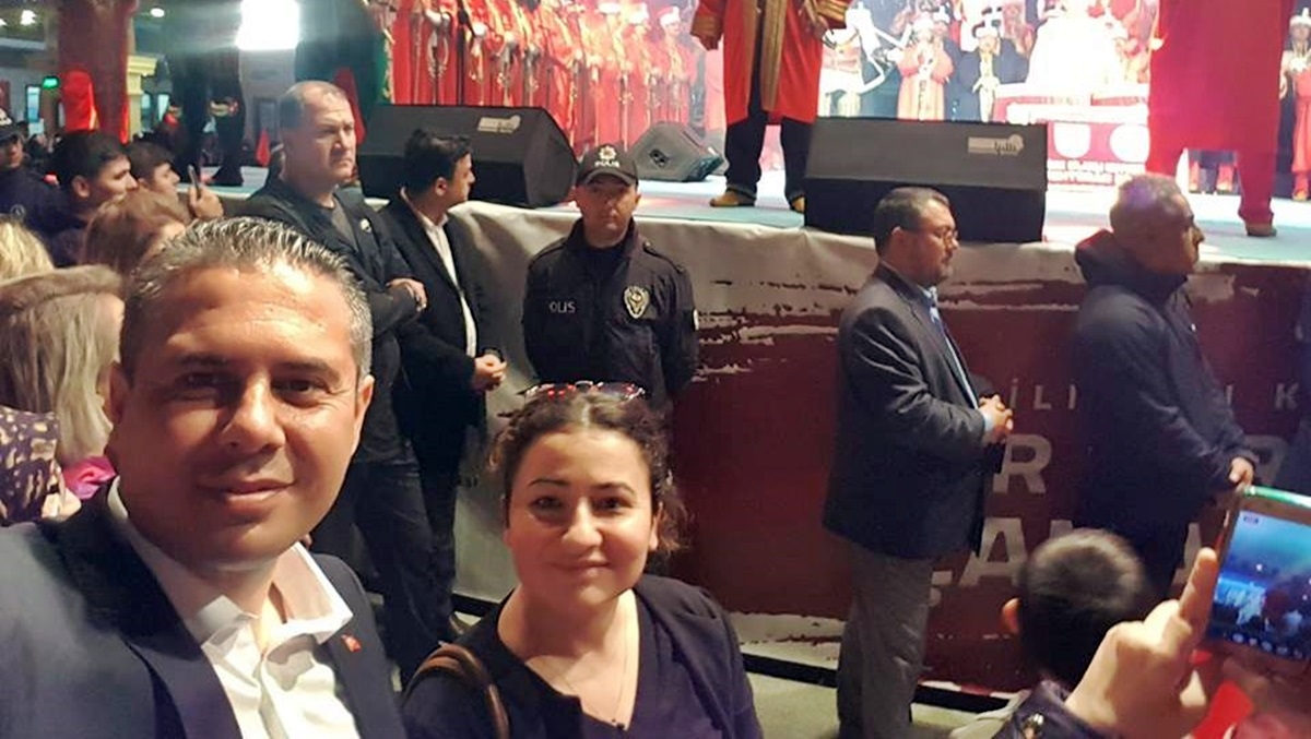 Yıldız çifti 18 Mart kutlamalarındaydı