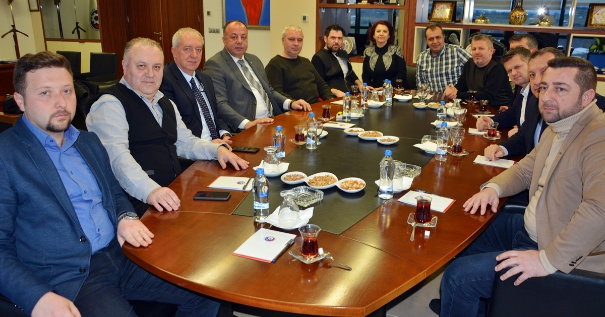 MÜSİAD Yeni Yönetiminden ÇTSO’ya Ziyaret