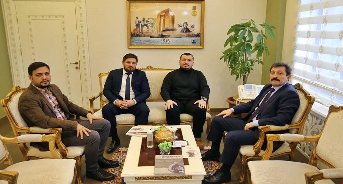 Çanakkale Savaşları Enstitüsü’nden Valiliğe Ziyaret