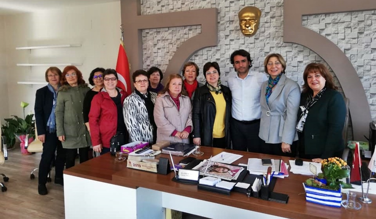 CHP’li kadınlardan başkanlara ziyaret