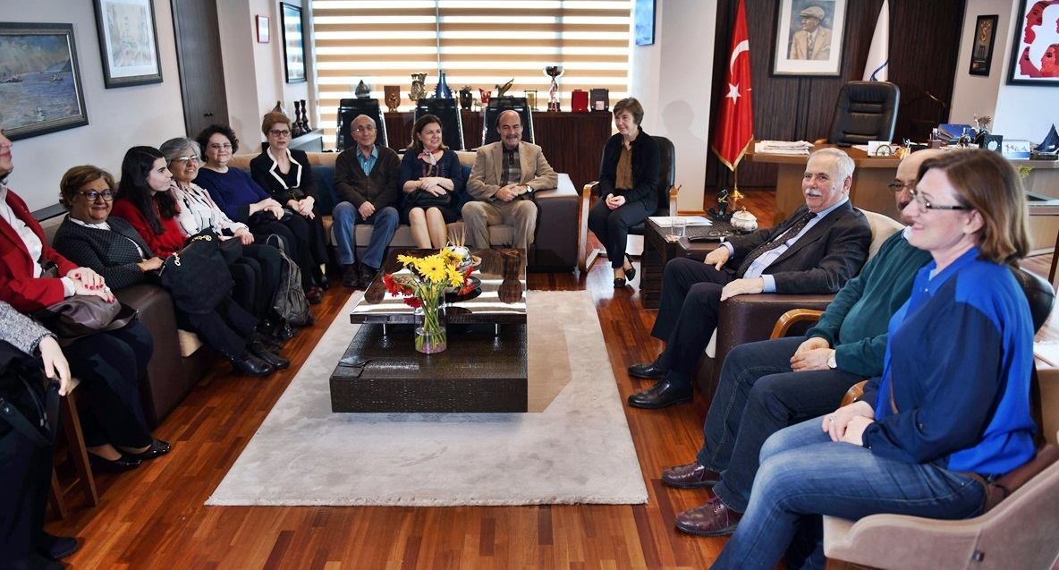 Başkan Gökhan'a tebrik ziyaretleri