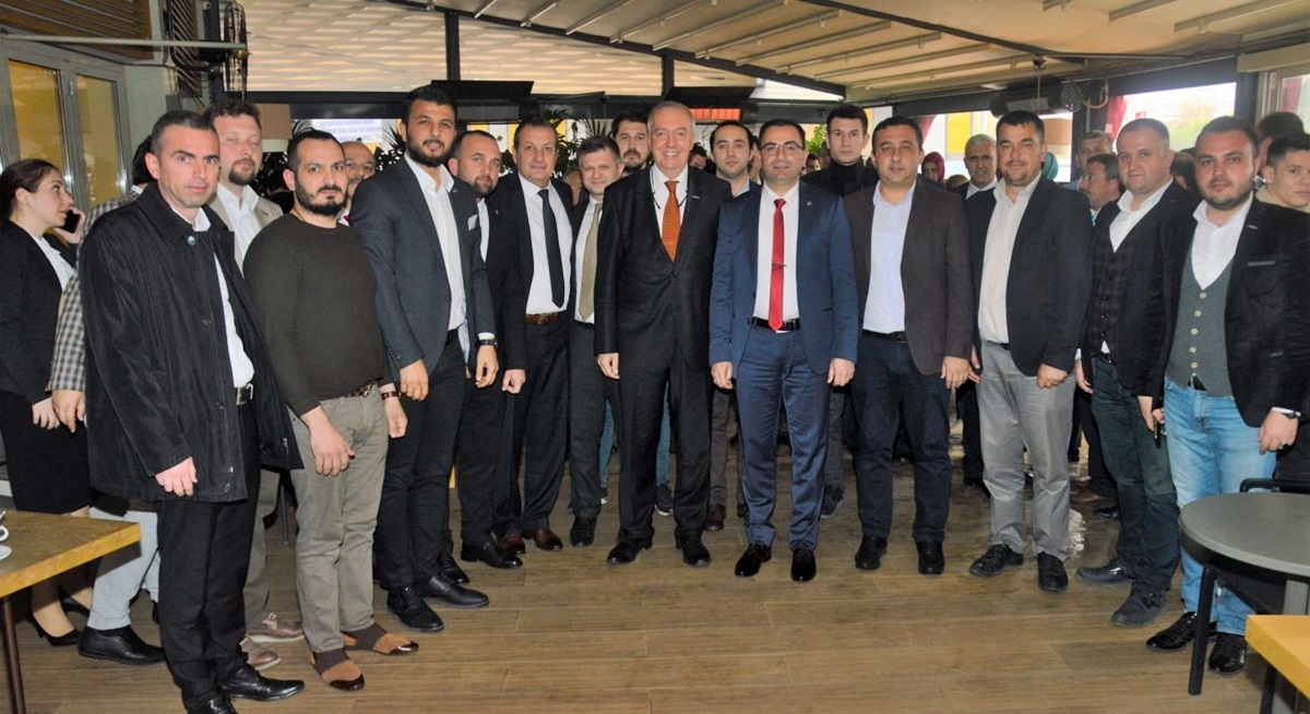 İş adamlarından yeni başkanlara ziyaret
