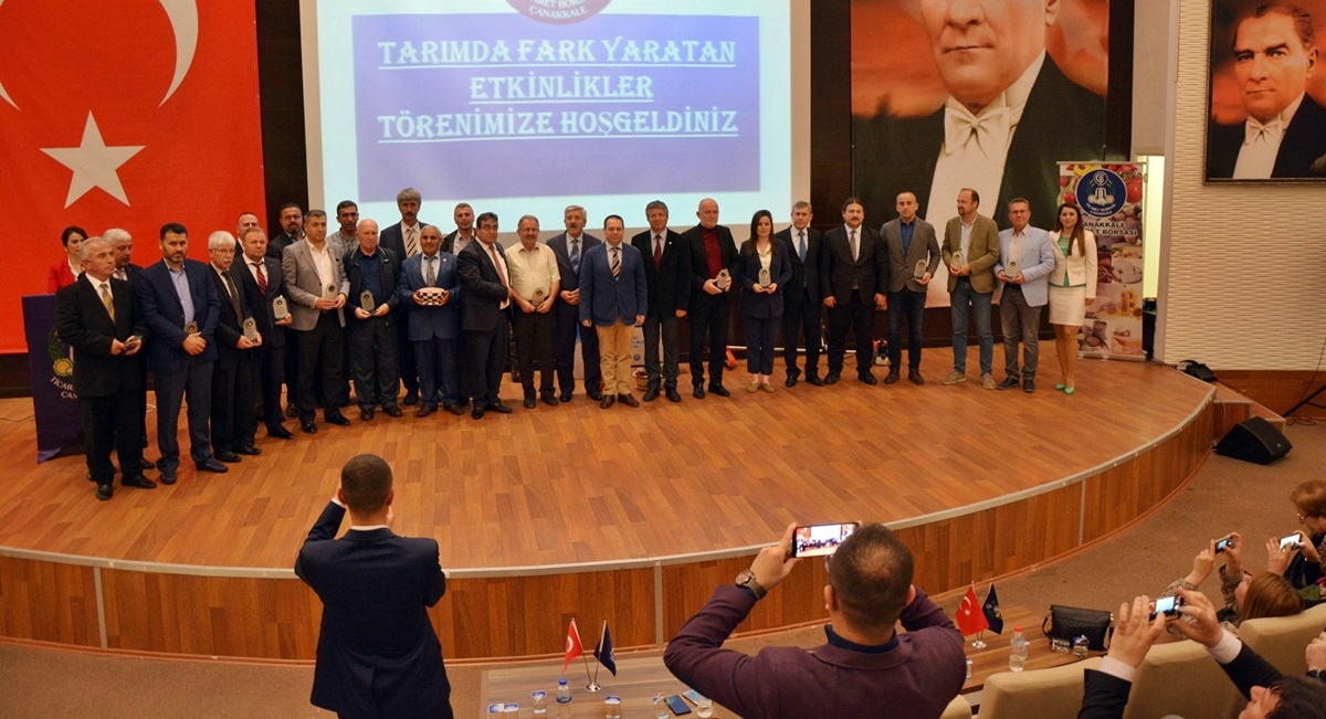 Tarımda fark yaratanlar ödüllendirdi
