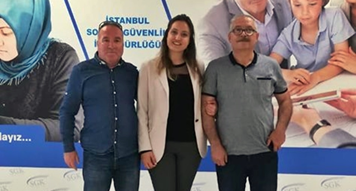 Kızını ziyaret etti
