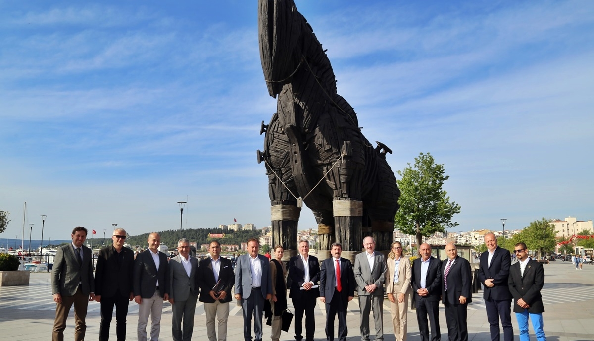 Almanya’nın uluslararası turizmcileri Çanakkale’de