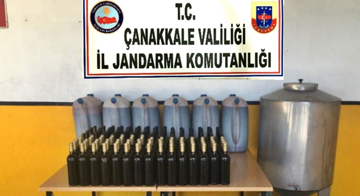 Kaçak alkollere el konuldu