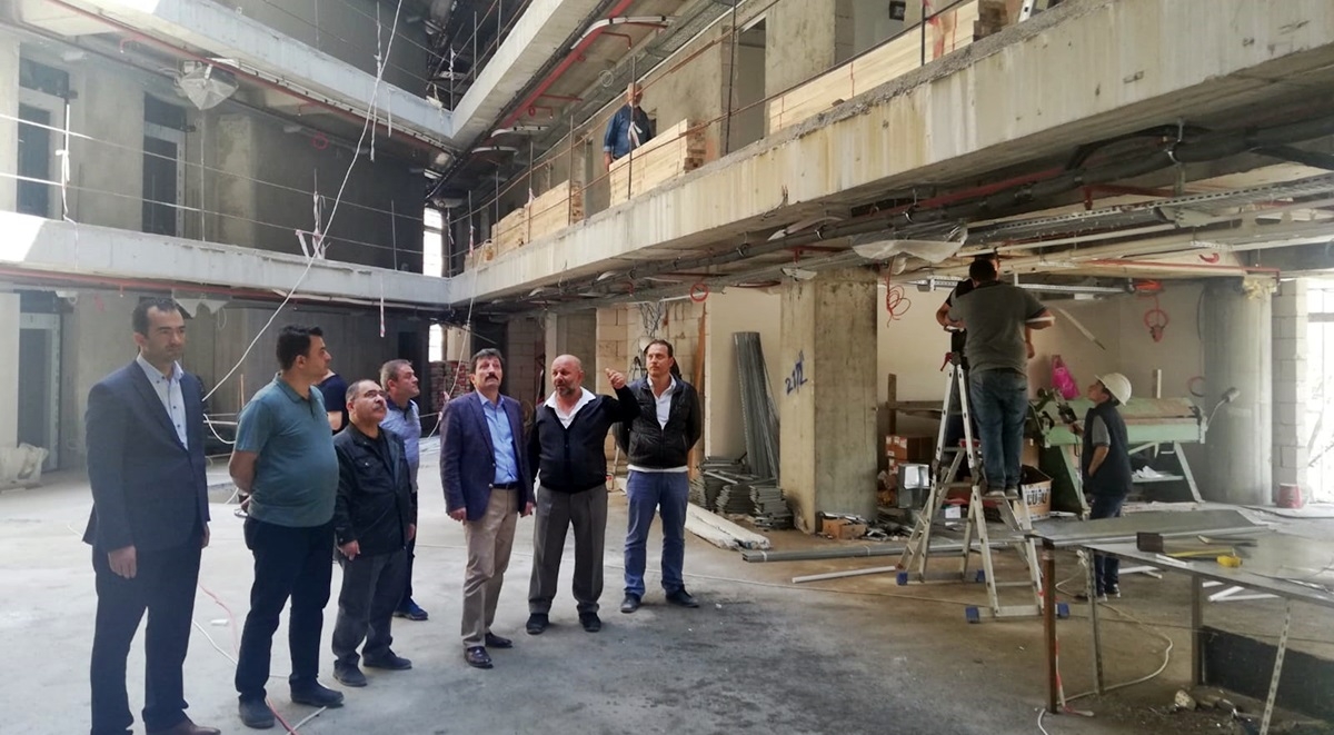 Gazi evi tamamlanıyor