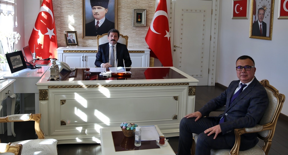 Başkan Arslan’dan Vali Tavlı’ya ziyaret