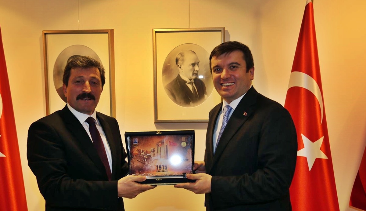 Vali Tavlı, Dışişleri Bakan Yardımcısıyla görüştü