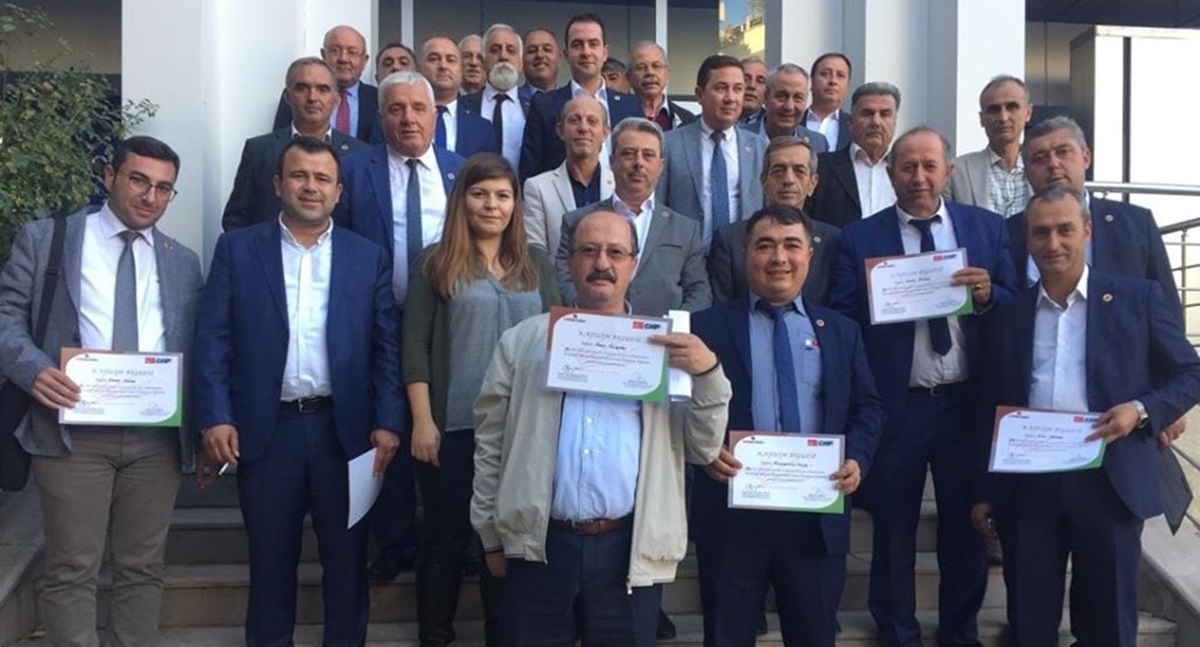 CHP’liler eğitime katıldı