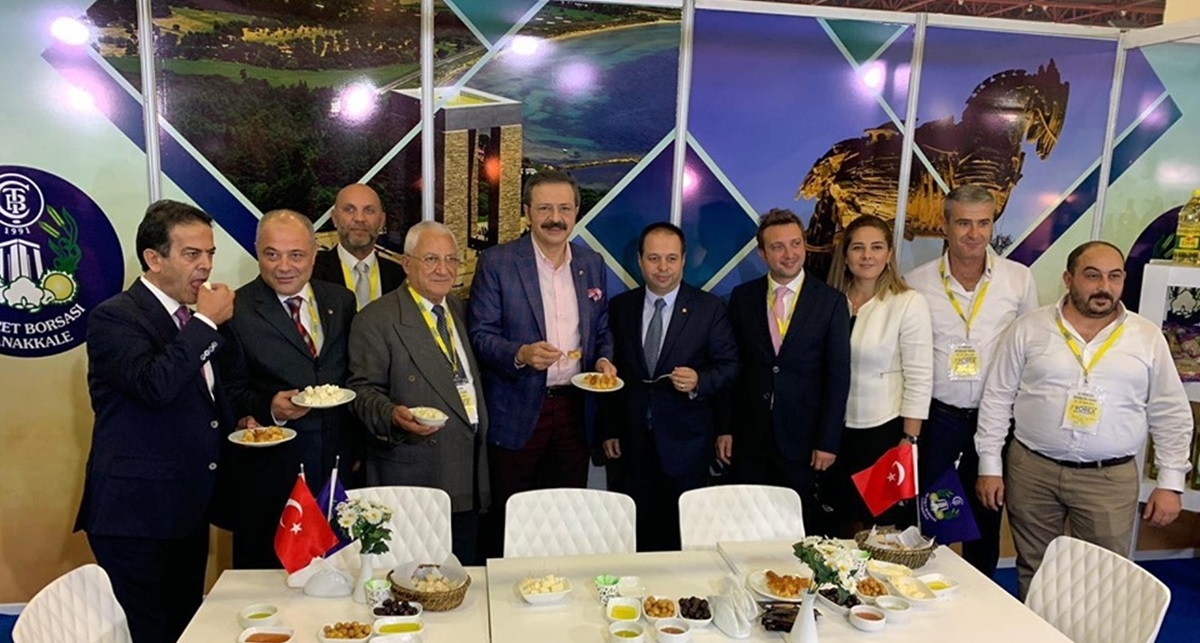 Çanakkale ürünleri Antalya’da sergileniyor
