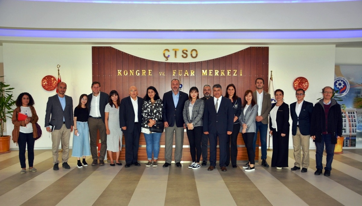 Çinli tur operatörlerinden ÇTSO'ya ziyaret