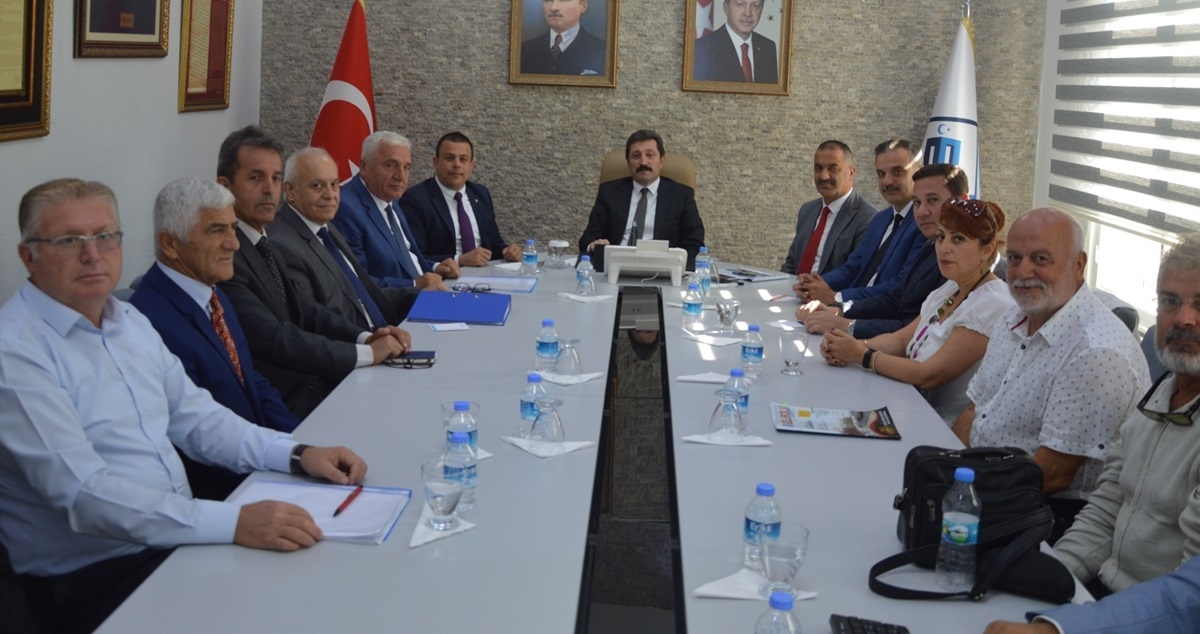 STK temcileri ile buluştu