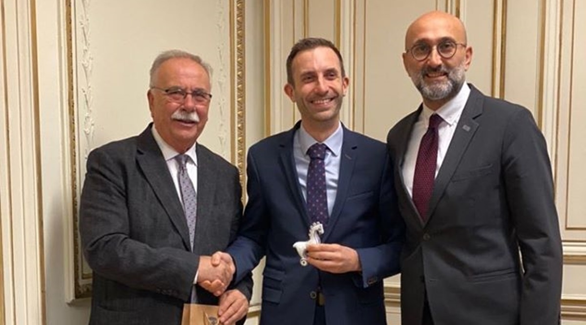 Başkan Gökhan Brüksel’de