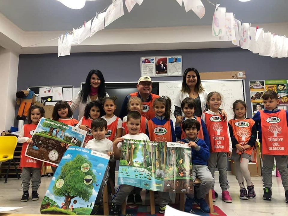 Minik TEMA İstek 1915 Çanakkale Anaokulu'nda