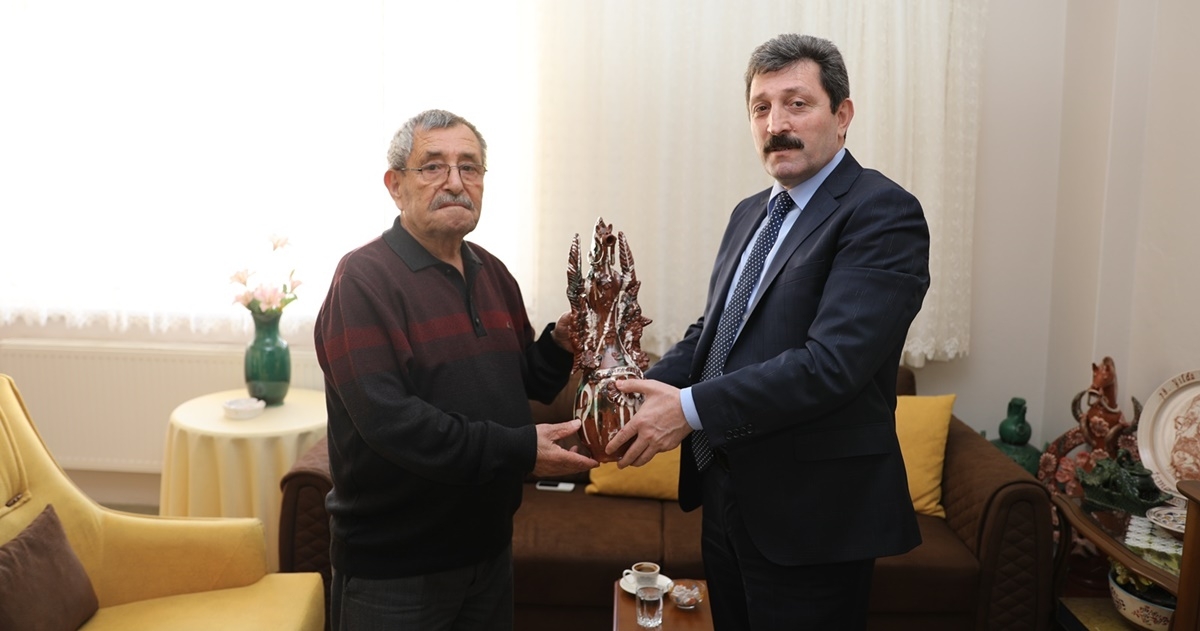 Vali Tavlı’dan İsmail Bütün’e ziyaret