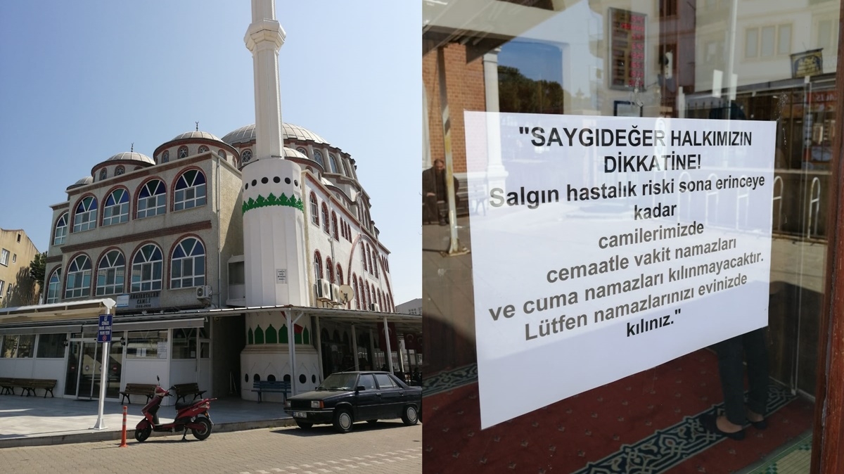 Camilere uyarı asıldı
