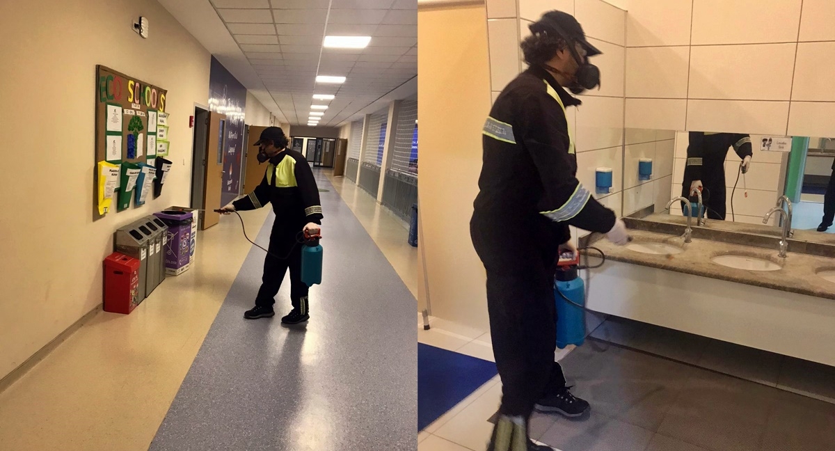 Bahçeşehir’de korona önlemi