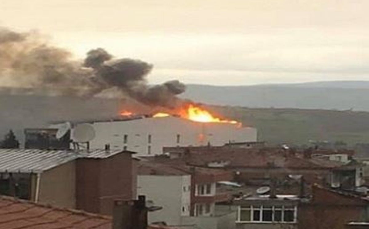 Umurbey’de korkutan yangın