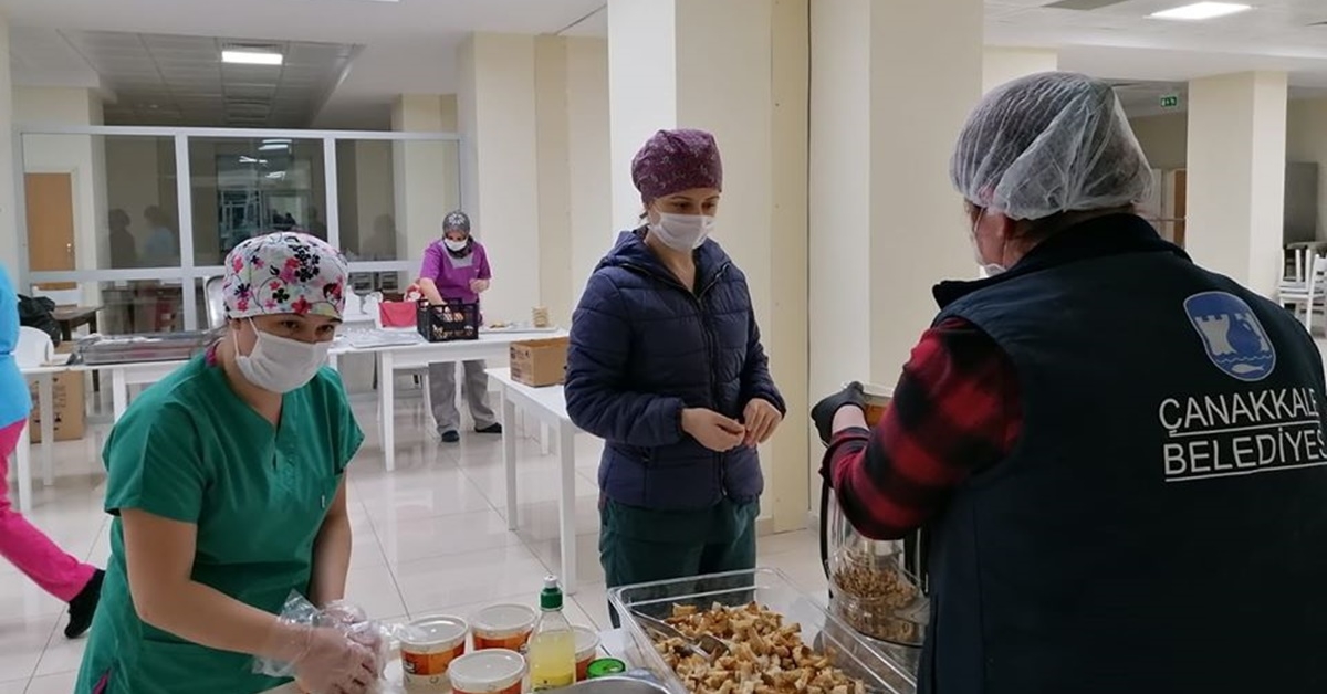 Çorba ikramı devam ediyor