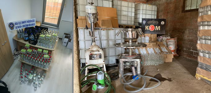 Üretimi ahırda yapıyorlarmış