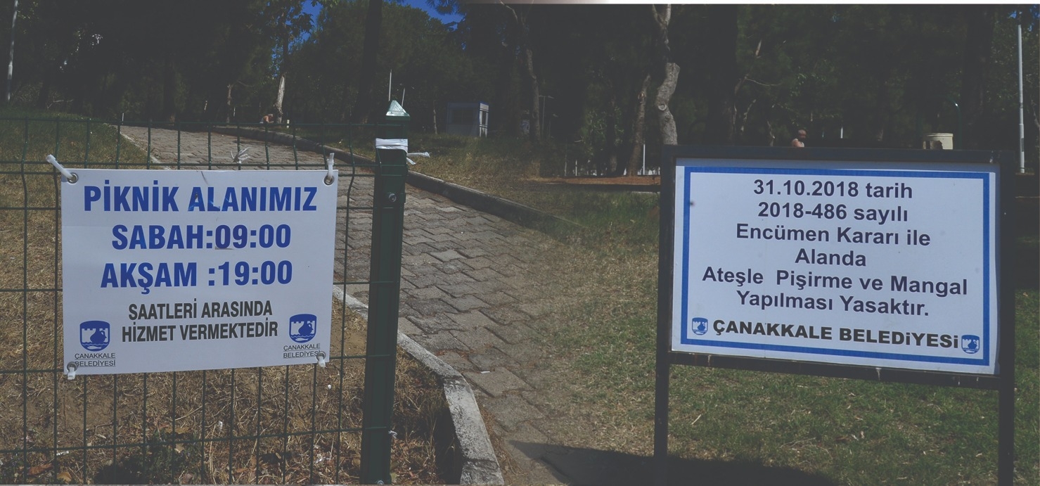 O parkta sesler dinmiyor!