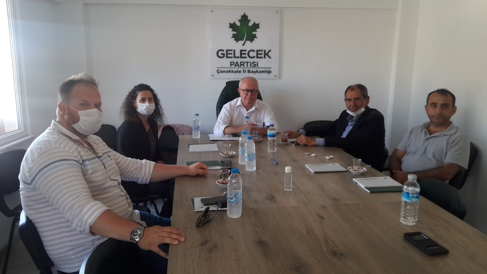Saadet Partisi'nden Gelecek Partisi'ne ziyaret