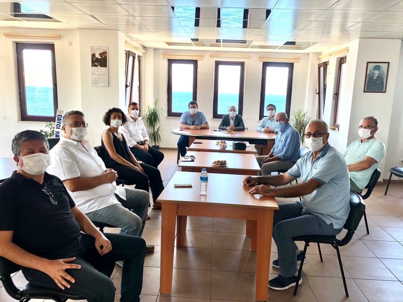 CHP’lilerden Ziraat Mühendisleri Odası’na ziyaret
