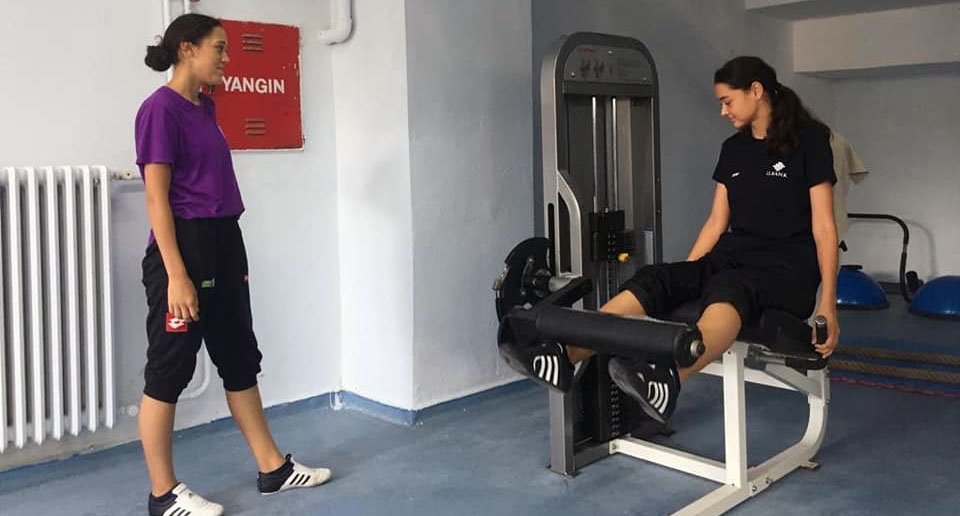 Taekwondocular fitness antrenmanında
