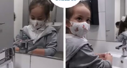 ‘Okulum Temizlik Belgesi’ni aldı