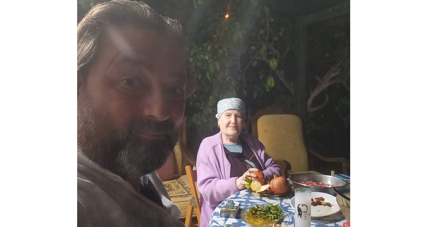 “Annemle sonbahar akşamında”