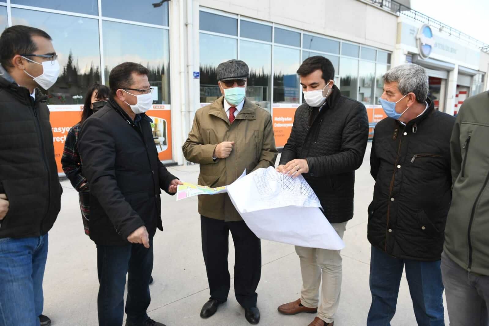 Başkan Gökhan incelemelerde
